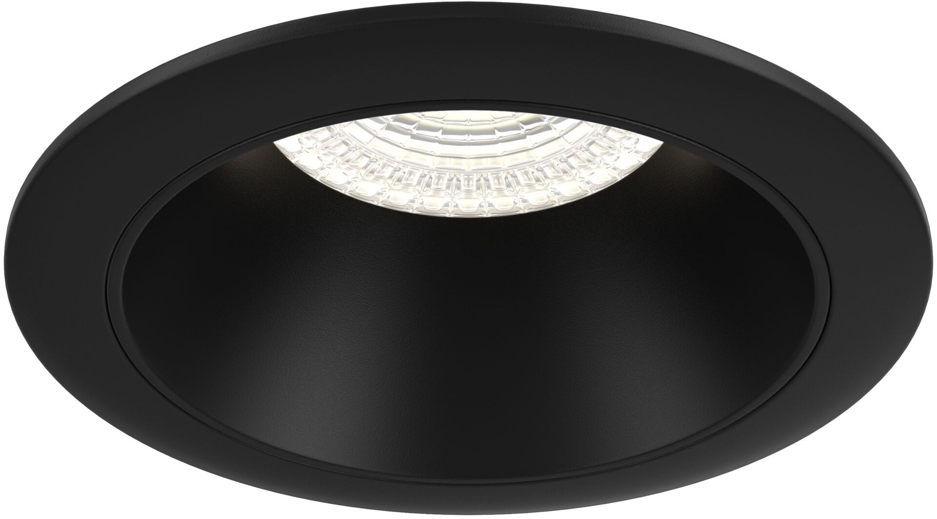 Maytoni Share lampa do zabudowy 1x15W czarny DL053-01B