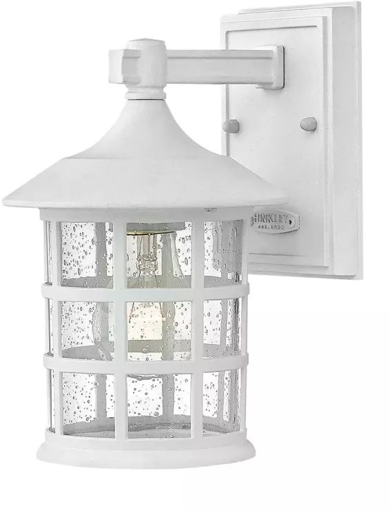 Elstead Lighting Freeport kinkiet zewnętrzny 1x40 W biały HK-FREEPORT2-S-TWH
