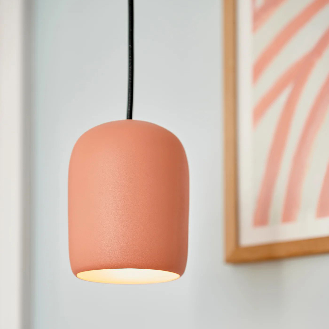 Nordlux Notti lampa wisząca 1x25W terakota 2213073059