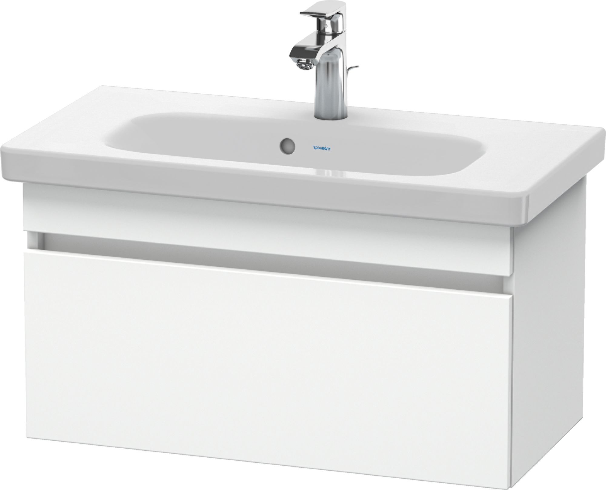 Duravit DuraStyle szafka 73 cm podumywalkowa wisząca biały mat DS639901818