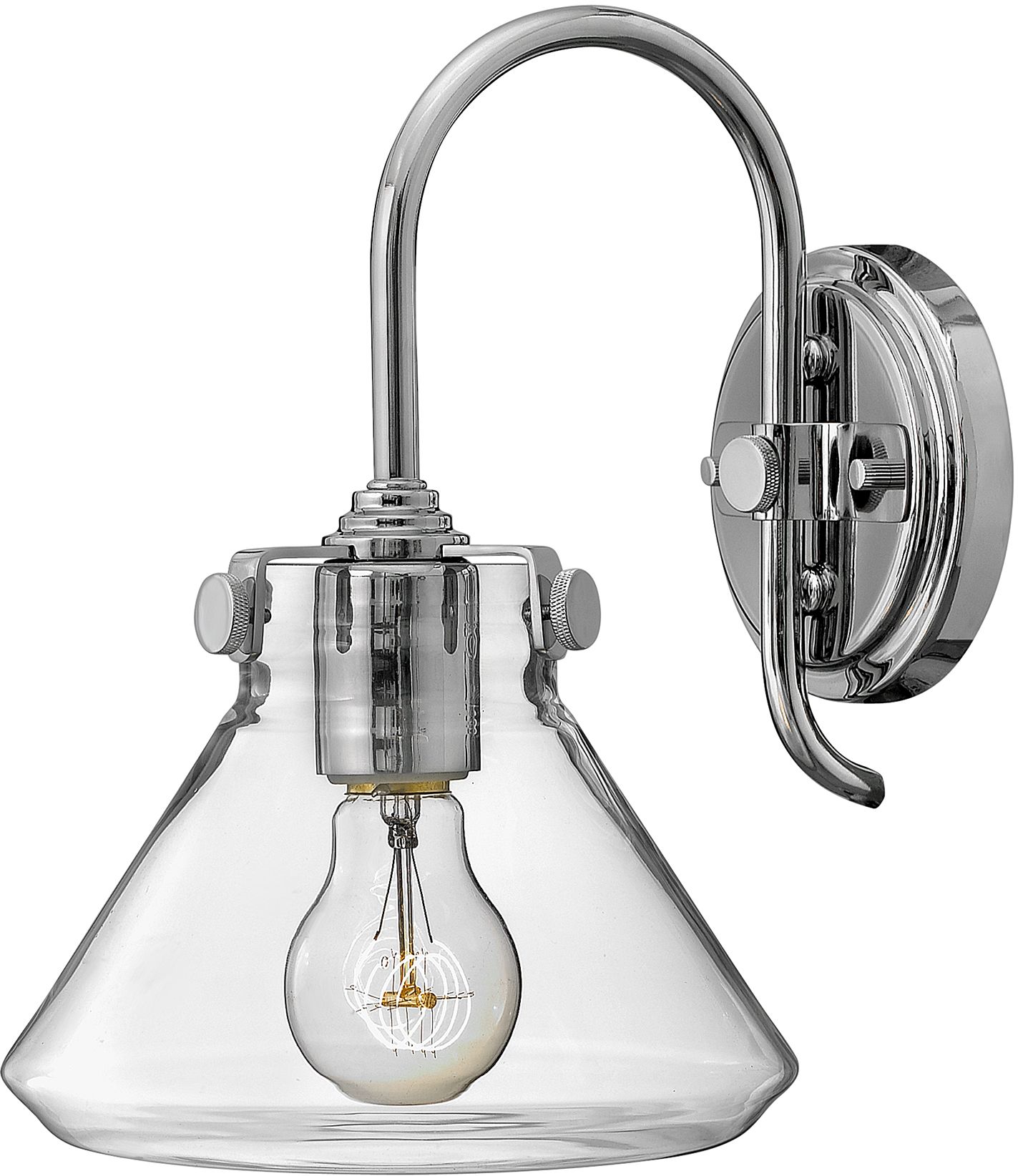 Elstead Lighting Congress kinkiet 1x60 W chrom HK-CONGRESS1-A-CM