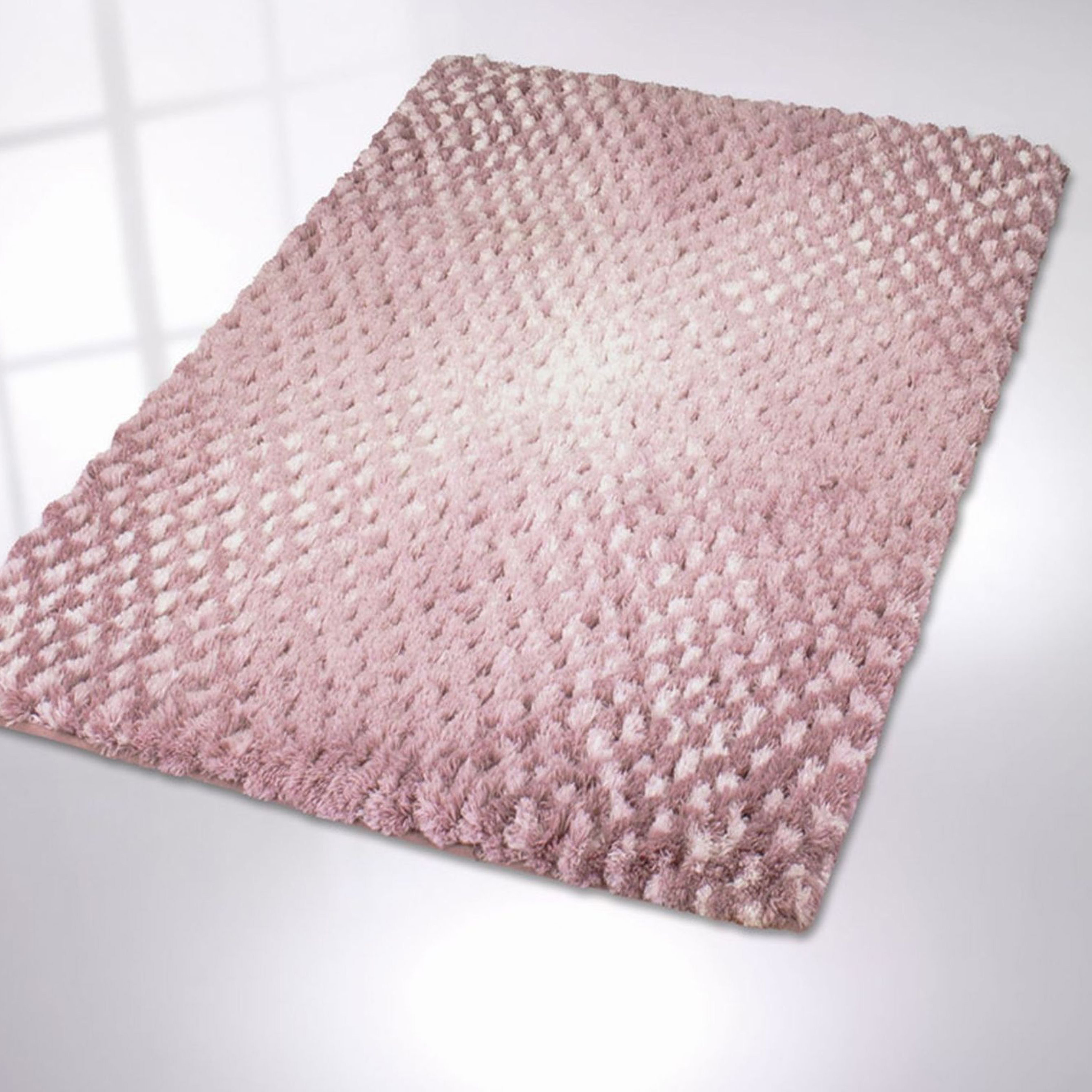 Kleine Wolke Cory dywanik łazienkowy 120x70 cm prostokątny różowy Old Rose 9121407225