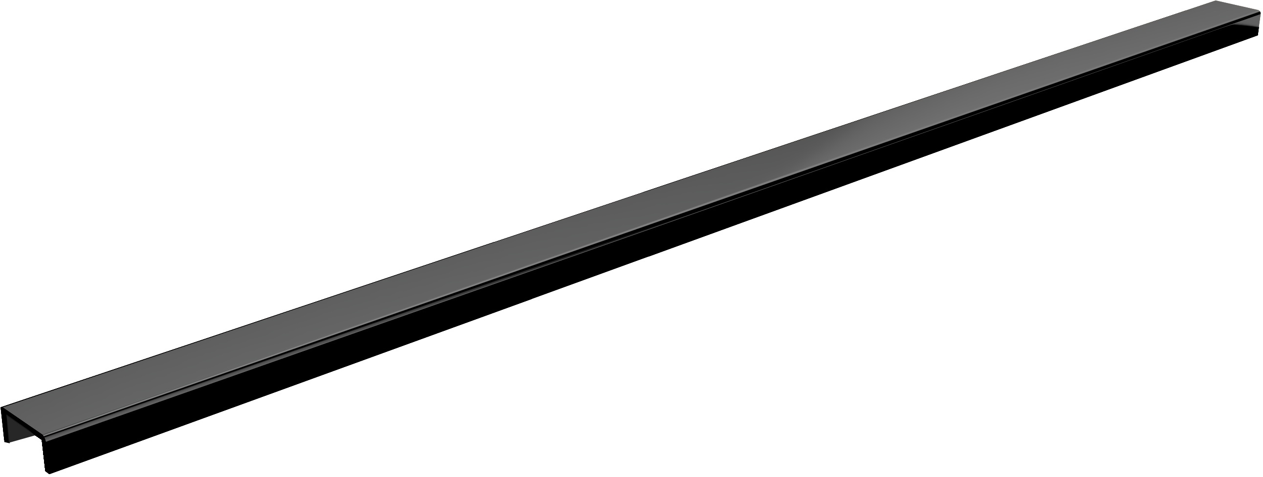 Schedpol Slim Black Range maskownica odpływu liniowego 100 cm czarny 10.054/SLX/DPCM