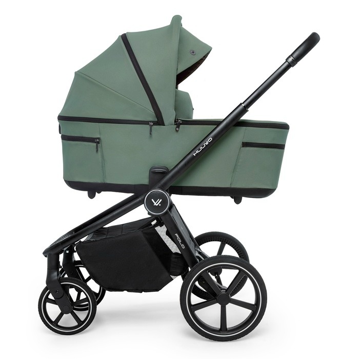 Muuvo Fold - wózek głęboko-spacerowy 2w1-Pine Green