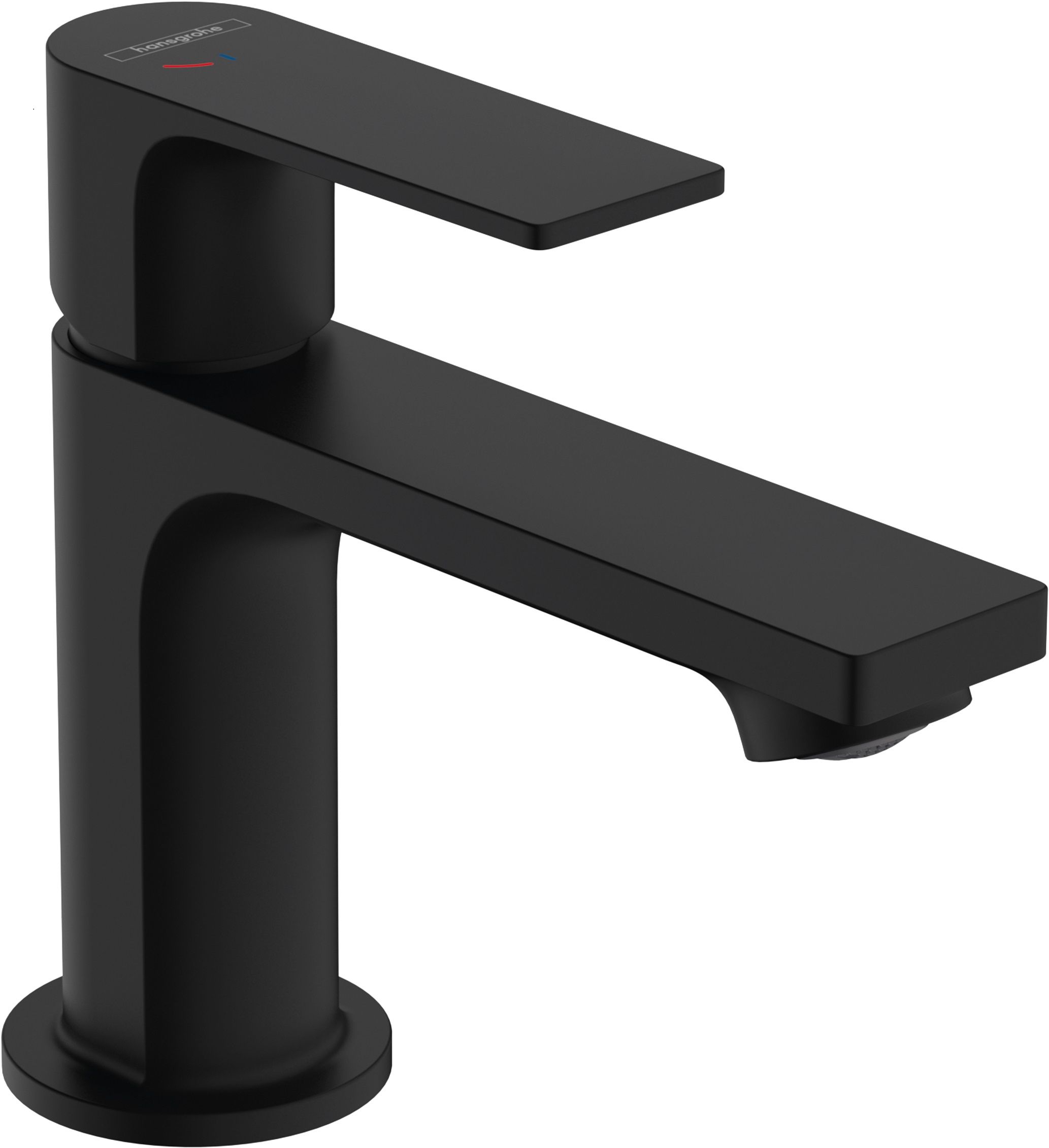 Darmowa Dostawa - Bateria umywalkowa stojąca czarna Hansgrohe Rebris E 72554670