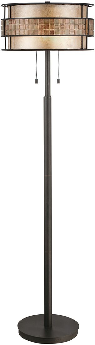 Darmowa Dostawa - Lampa stojąca 2x60 W miedź Elstead Lighting Laguna QZLAGUNAFLA