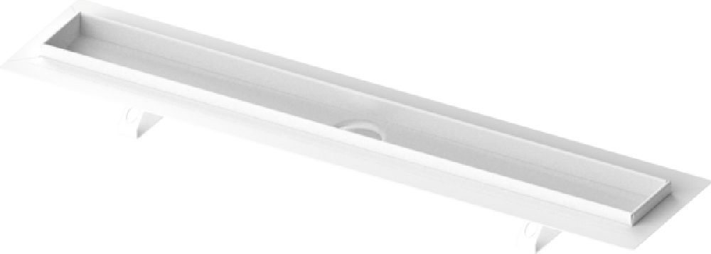 Darmowa Dostawa - Rynna odpływu liniowego 80 cm biały Tece Drainline 600806