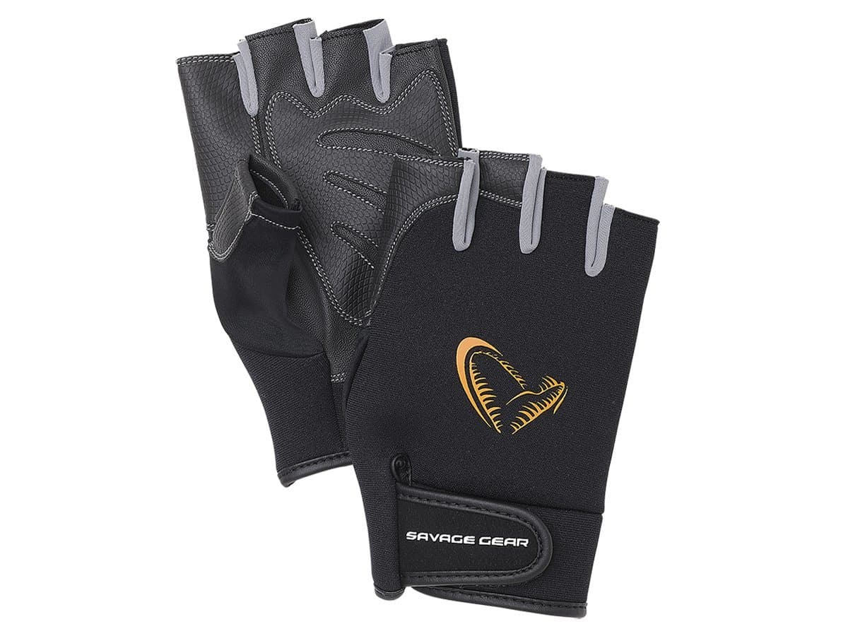 Savage Gear Neoprenowe rękawiczki bez palców Neoprene Half Finger Glove Rozm.M