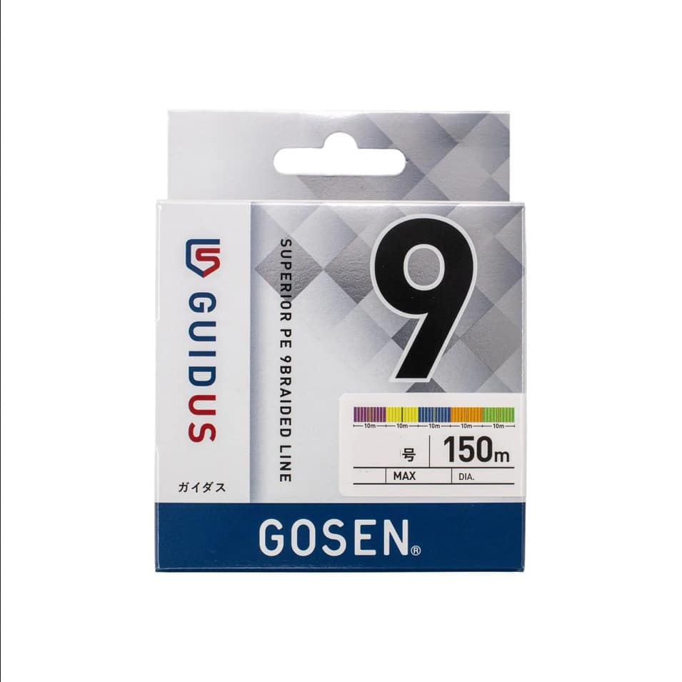 Gosen Plecionka Guidus 9X Multicolor PE 0.6 150m