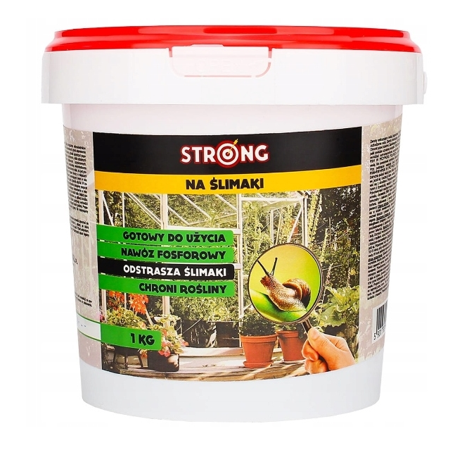 STRONG NAWÓZ ODSTRASZAJĄCY ŚLIMAKI 1KG - Petrostar
