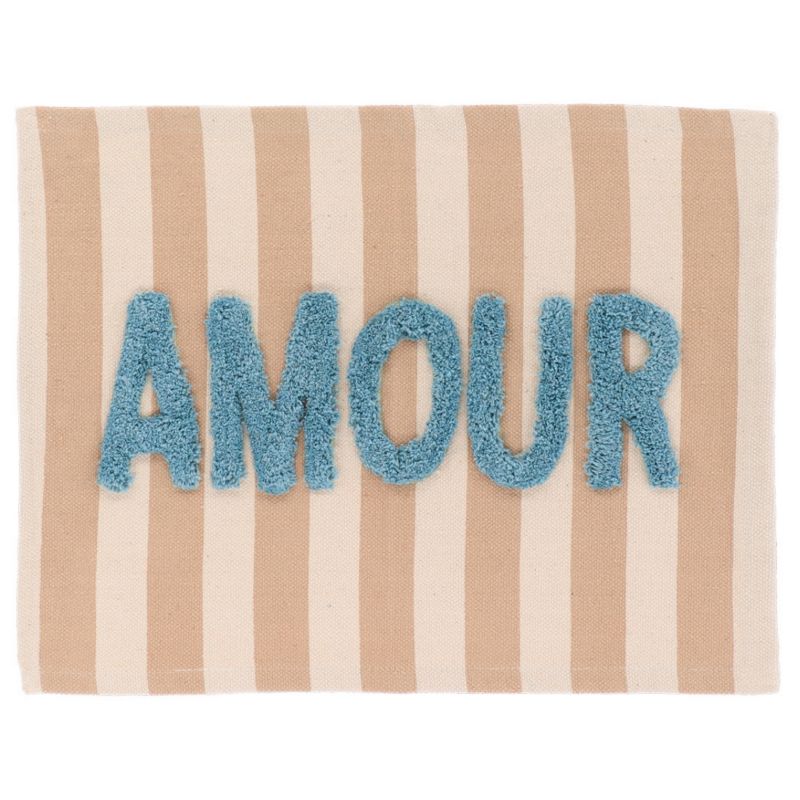 Dywan bawełniany AMOUR Tendance 45x60 cm łazienkowy w paski 1 szt.