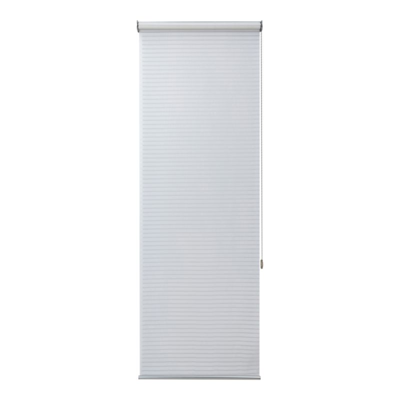 Roleta GoodHome Asthall paski 37,3 x 160 biała