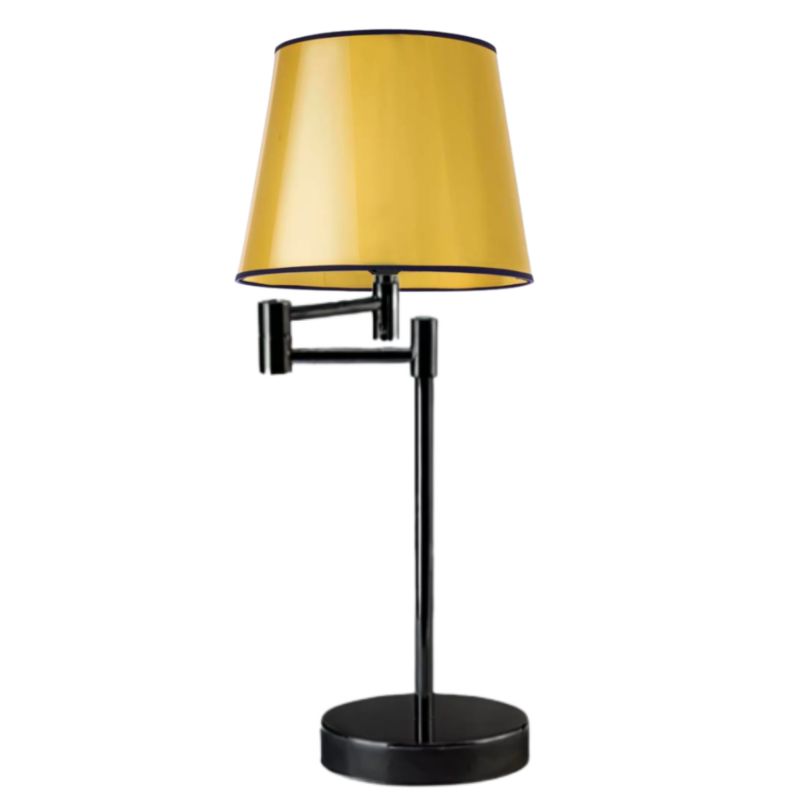 Lampka Nocna Volta Light Factory Jukon Abażur Złoty 1xE27 1szt.