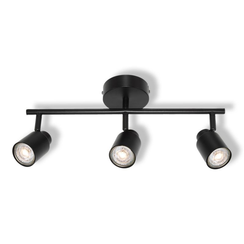 Lampa Sufitowa Osram Oprawa Natynkowa Ruchoma Punktowa Reflektor 3x GU10 Czarna PRIMAL 1 szt.