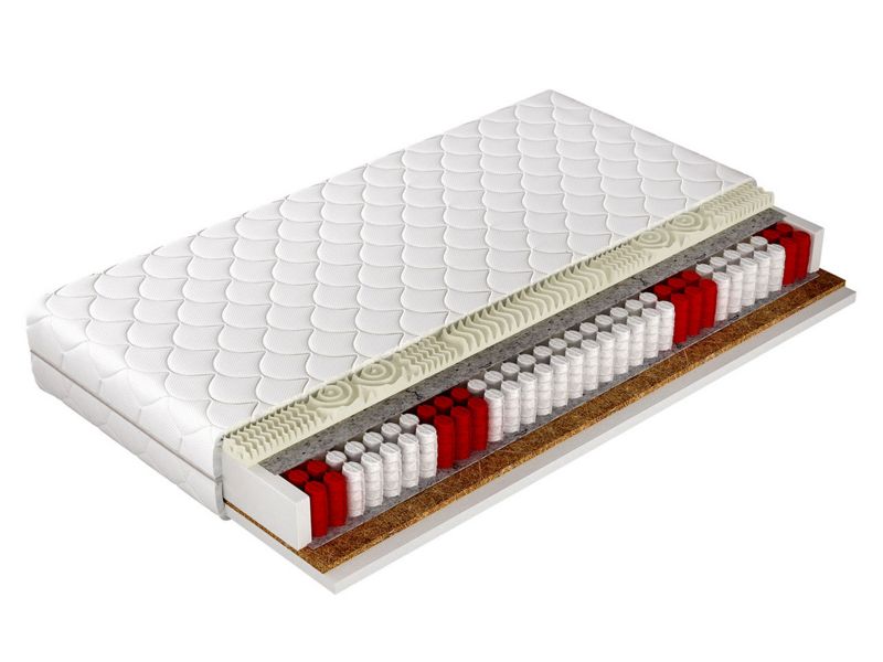 Dwustronny materac sprężynowy MIRJAN 24 Live Visco 20 cm 80x200 1 szt.