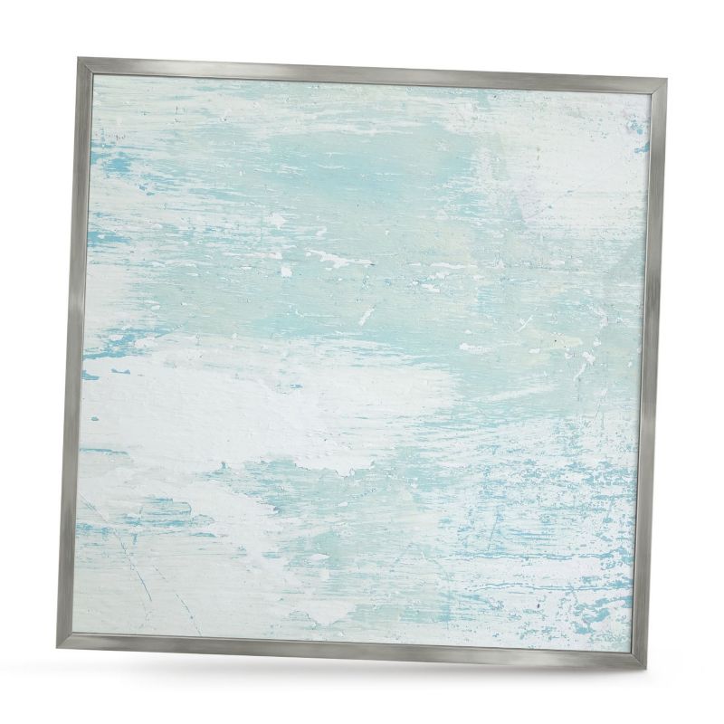 Tablica magnetyczna ozdobna ArtPrintCave 50x50 Pastelowe przetarcia w srebrnej ramie 1szt