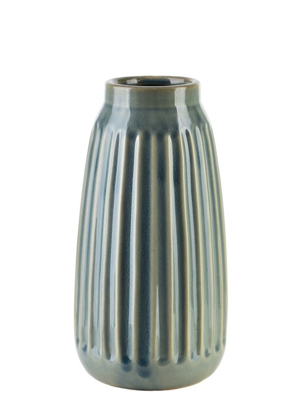 Wazon ceramika ARINA LIGHT 15x15x28,5 cm turkusowy 1 szt.