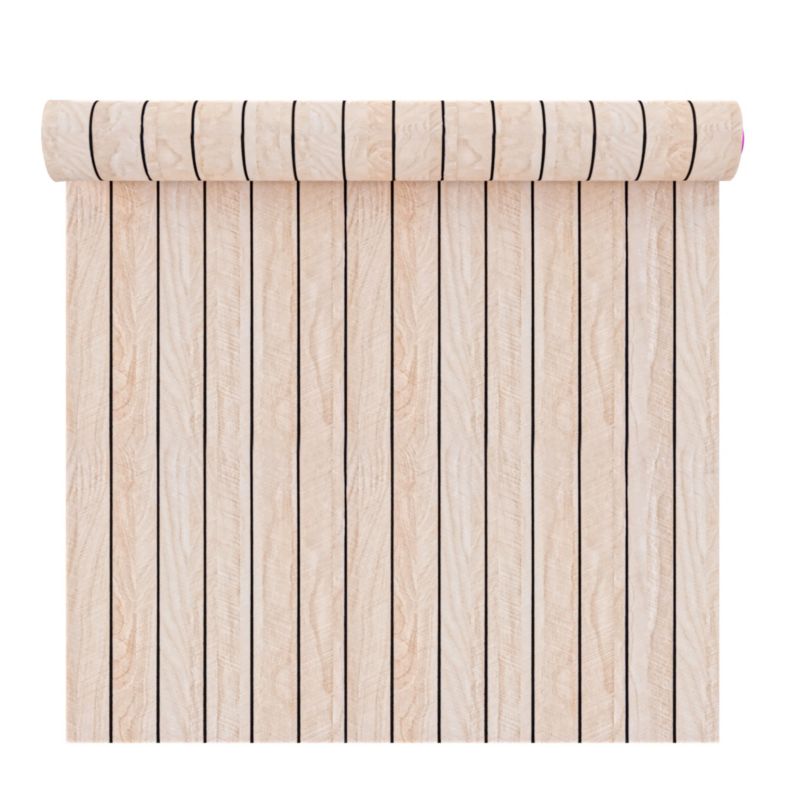 Panel ścienny samoprzylepny, HomeAndMe, lamele imitacja drewna, 280 x 60 x 0,2 cm rolka 1,68 m² PSDR-0013, 1 szt.