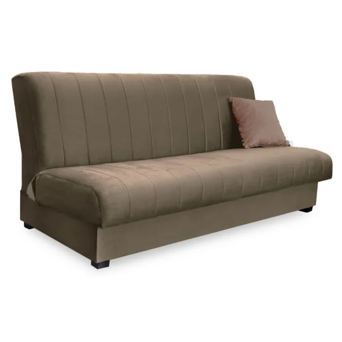 Wersalka Mebel Elite SIGMA Rozkładana Do Spania Kanapa Sofa Dwuosobowa Beżowa 1 szt