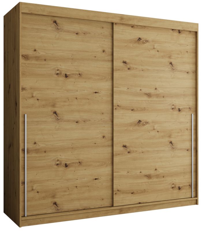 Szafa przesuwna Garderoba SIMA T 200 artisan + u. srebrny 1 szt.