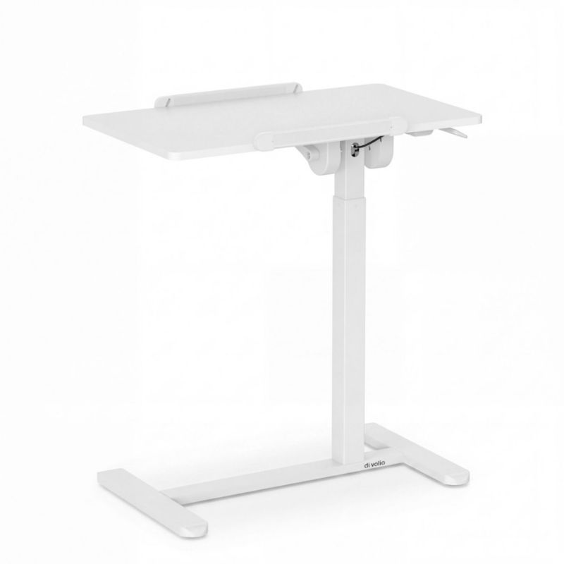 Biurko mobilne regulowane di volio Sorino białe 70x40 cm - 1 szt.
