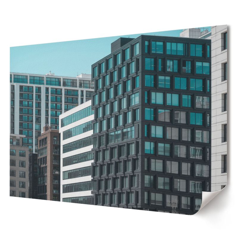 Plakat na płótnie Wallfluent Format A3 Miejska architektura Artysta Elowen 1 szt.