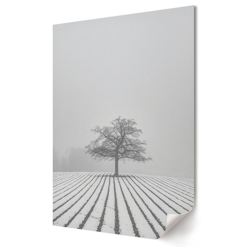 Plakat Wallfluent Format A2 Zimowy krajobraz Artysta Nitrozine 1 szt.