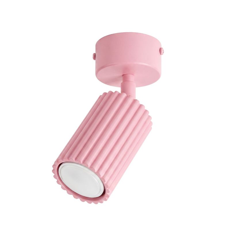 Plafon KARBON 1 różowy Sollux Lighting 1 szt.