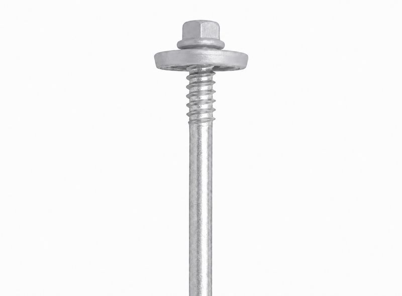 Wkręty Etanco do płyty warstwowej 285mm do stali do 12mm RAL 9006 100szt