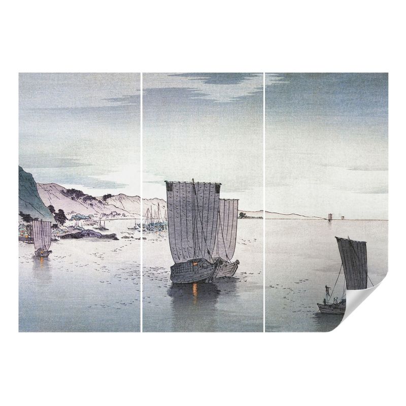 Fototapeta samoprzylepna Wallfluent 312x219 cm Żeglarska sceneria Dla Miłośników Sztuki I Marynistyki 1 szt.
