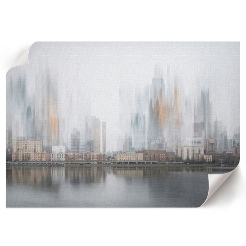 Plakat Na Ścianę ArtPrintCave 59,5x42 cm Miasto zamglone Leona 1 szt.