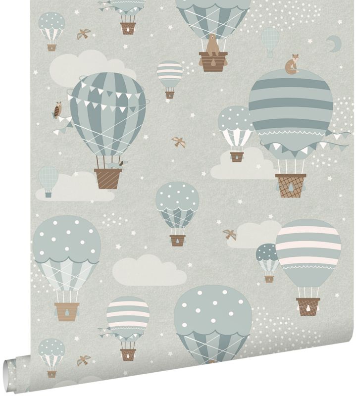 Tapeta ESTAhome niebieskim 53 cm x 10.05 m - 1 rol.
