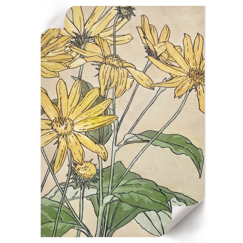 Grafika Na Ścianę ArtPrintCave 29,7x42 cm Słoneczniki Hannah Borger Overbeck 1 szt.