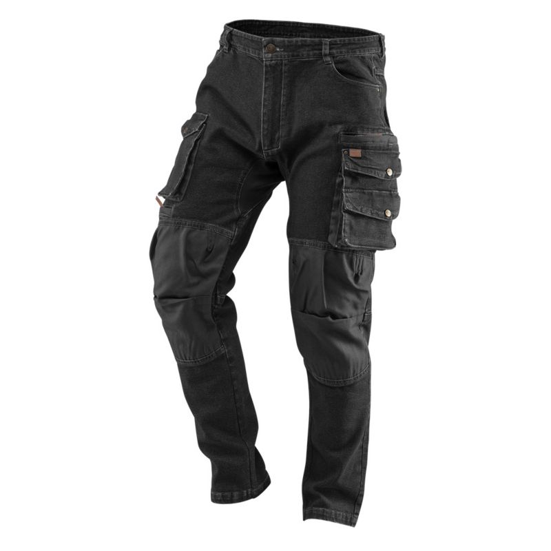 Spodnie robocze unisex NEO TOOLS L czarne 1 szt.