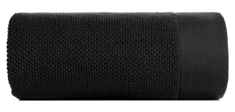 Ręcznik frotte Eurofirany Riso 70x140 czarny 1 szt.