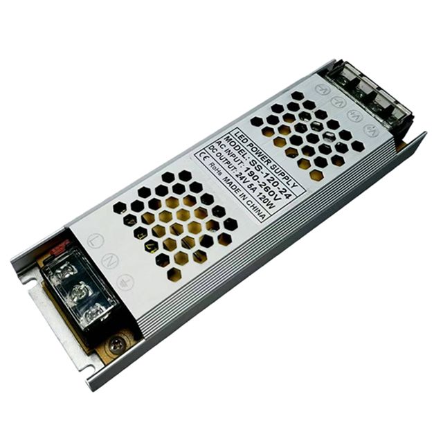 Zasilacz do taśm LED MasterLED Flat 24V 120W 5A 168x53x22 mm montażowy 1 szt.