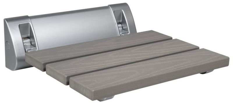 Siedzisko prysznicowe Sapho składane udźwig 160kg wymiary 32x32,5cm 1szt