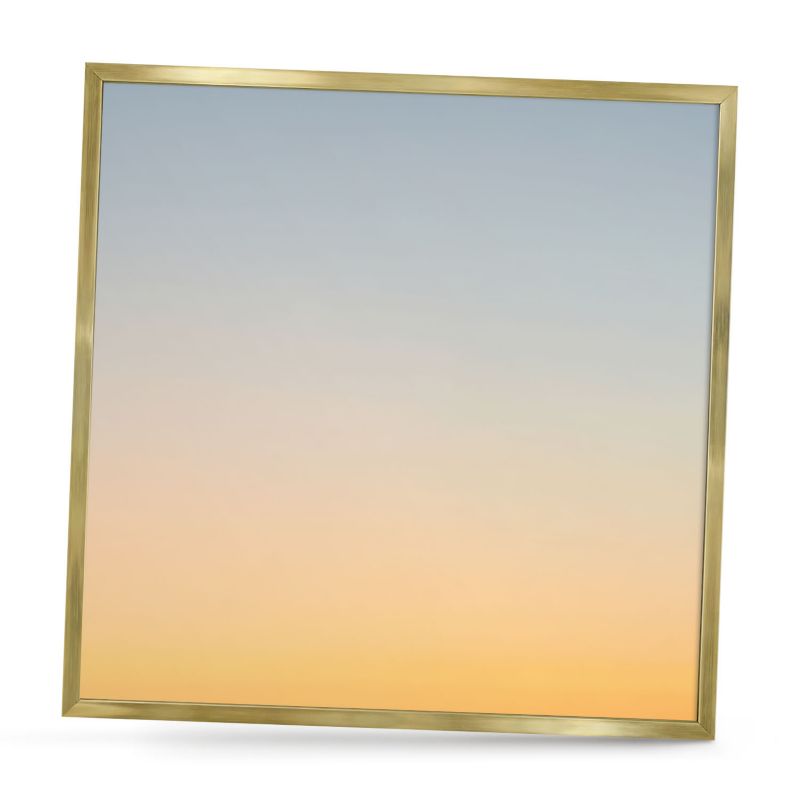 Magnetyczna tablica ozdobna ArtPrintCave 50x50 Pastelowy gradient w złotej ramie 1szt
