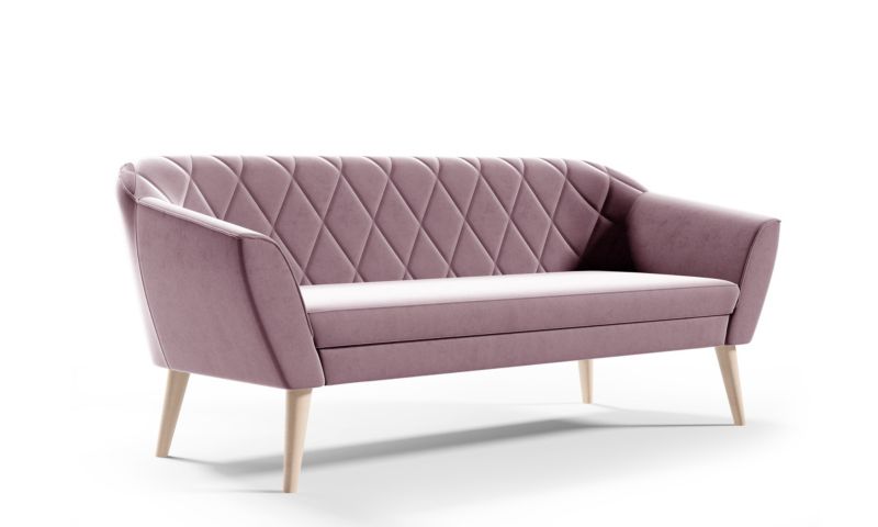 Sofa SOFELLO Skandynawska 3 osobowa GLORIA styl skand riviera62 1szt.