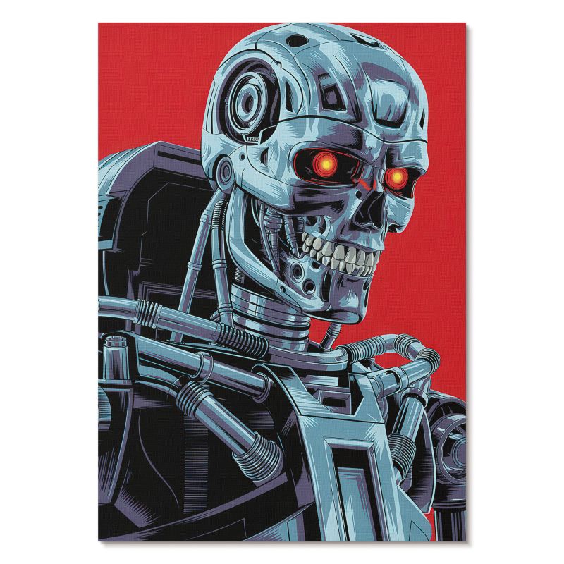 Plakat na Płótnie Tulup 42x59,4 cm (A2) Robot futurystyczny Do biura, salonu, 1 szt.