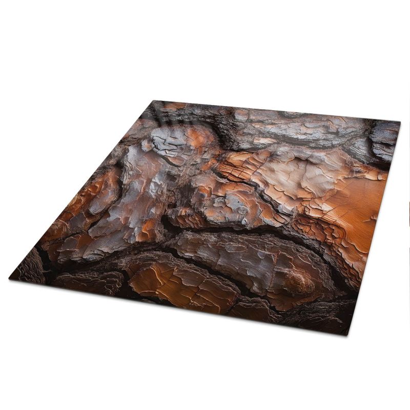 Blat Szklany ArtPrintCave 50x50 cm Kora drzewa - z Nadrukiem 1 szt.