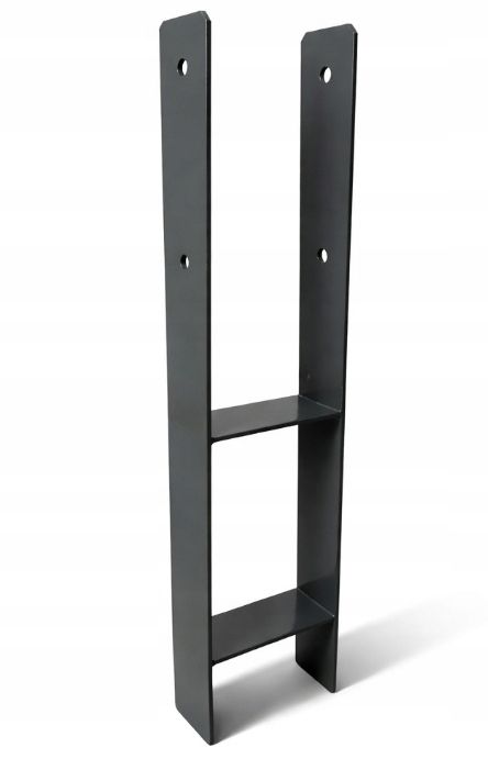 Podstawa Słupa Domax Wspornik,Kotwa H Do Wmurowania Psh 160X600X5Mm Antracyt 1szt.