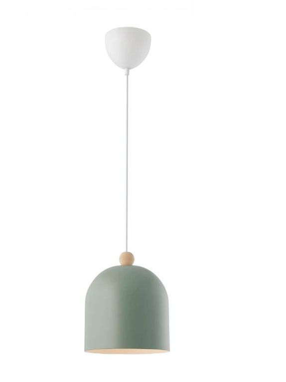 Lampa wisząca Nordlux Gaston zielona 40W E27 metal IP20 1 szt.