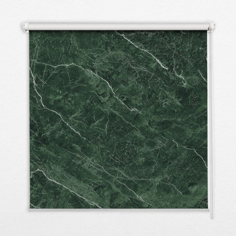 Roleta Do Okien Tulup 80x180 cm Zielony Marmur Montaż do ściany/sufitu 1 szt.