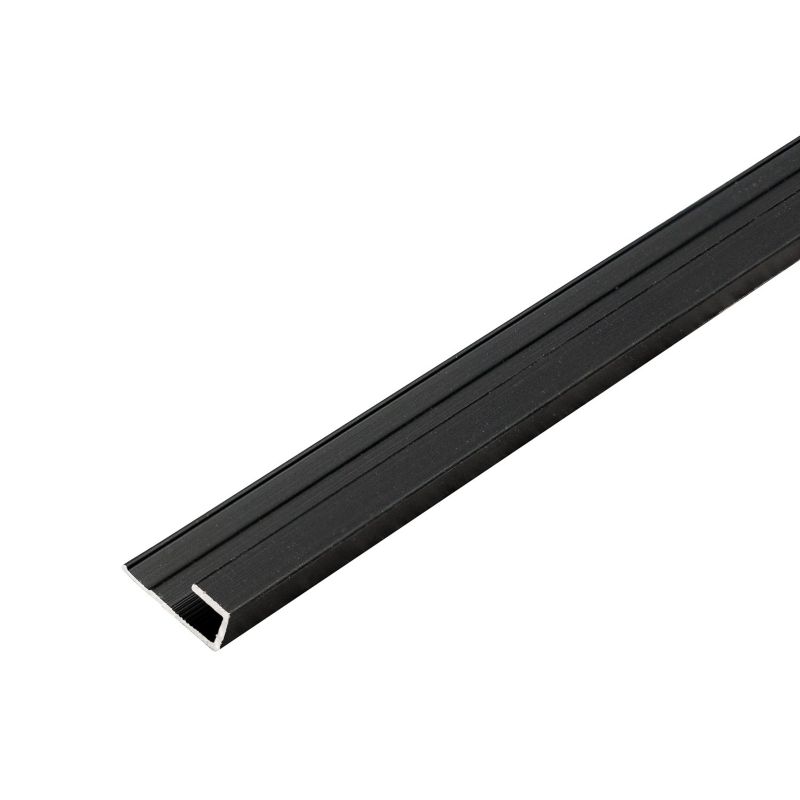 Profil zakończeniowy aluminiowy Norda Line 4,5 mm do paneli ściennych Czarny Mat 2,9 m - 1 szt.
