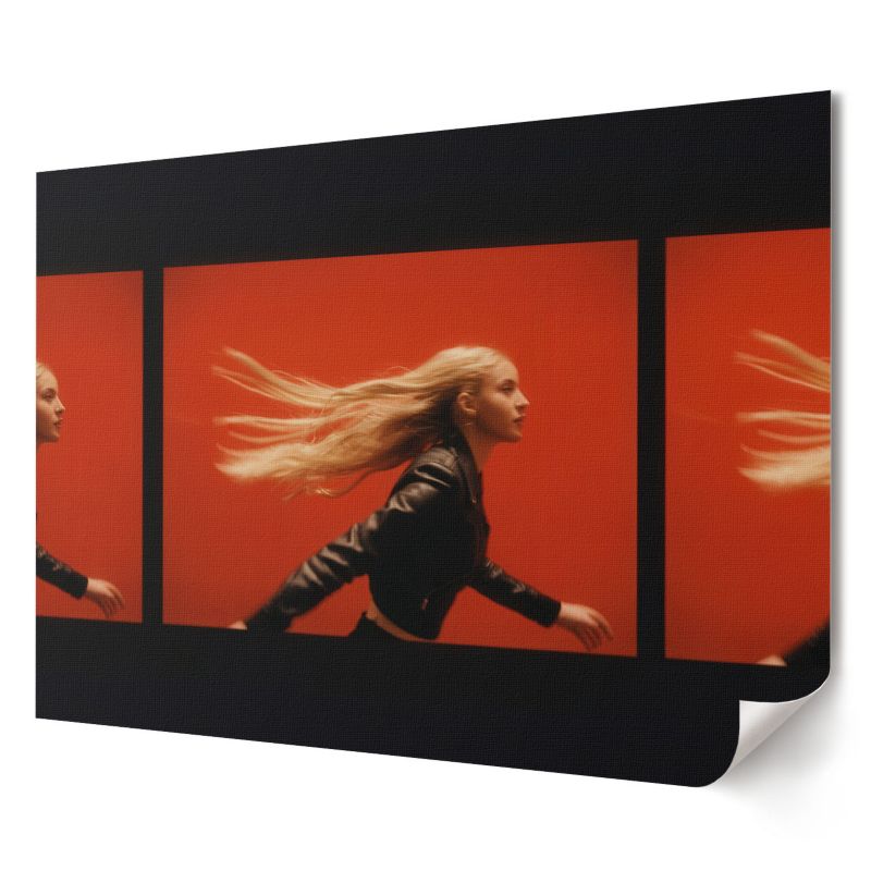 Plakat Wallfluent Format A4 Ruch i energia Artysta Versus 1 szt.