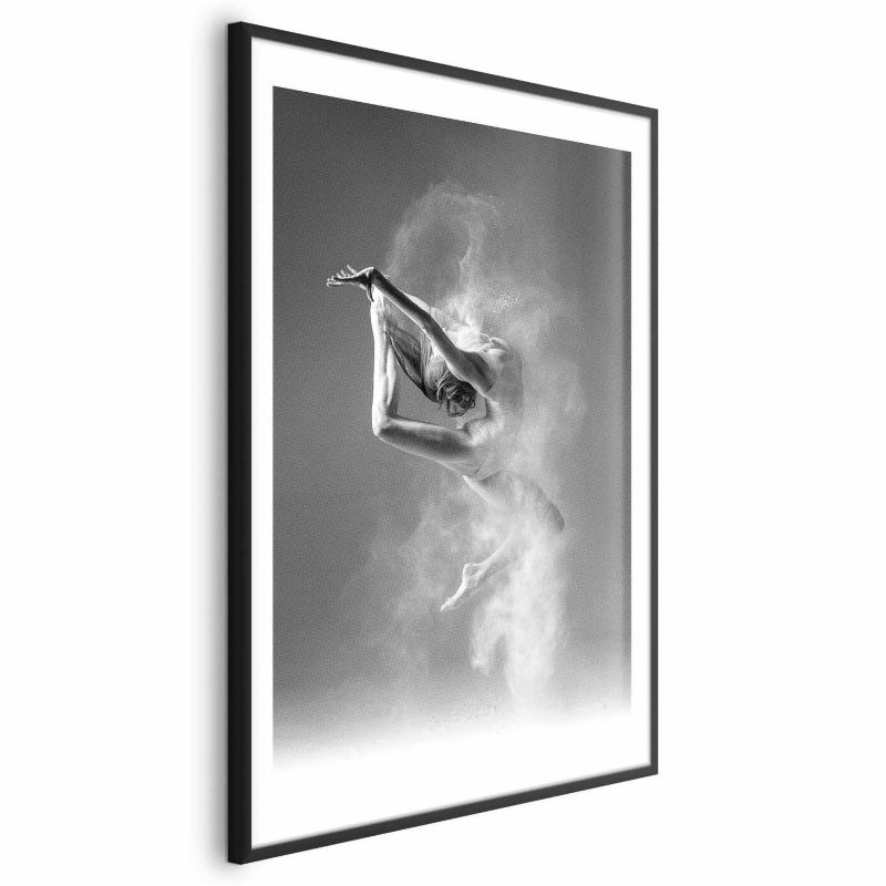 Plakat Artgeist Baletnica 21x30 cm z ramą czarną 1 szt