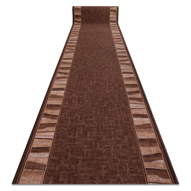 Chodnik RugsX 100x590 cm brąz 204843 1 szt.