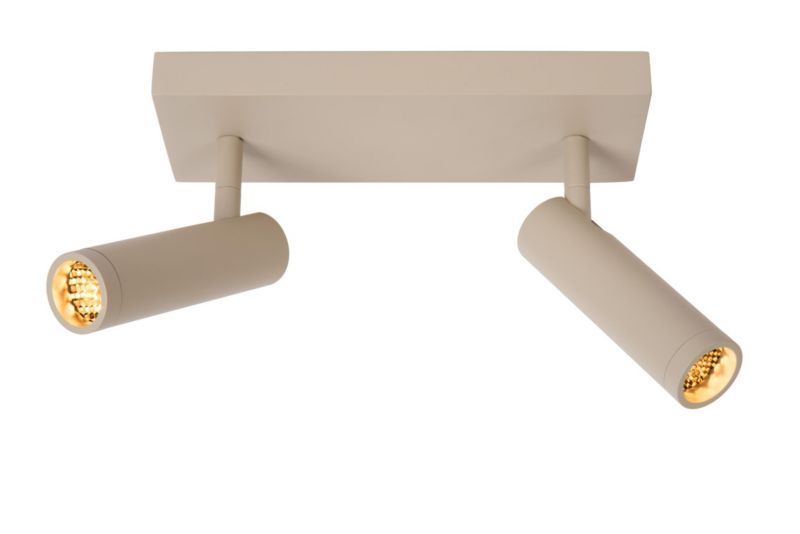 Reflektor spot plaster miodu podwójny Lucide GRADO taupe 2xMR11x8W IP20 wym:23x25x10cm - 1 szt.