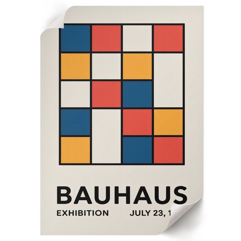 Plakat Ścienny ArtPrintCave 42x59,5 cm Sztuka geometryczna Ice 1 szt.